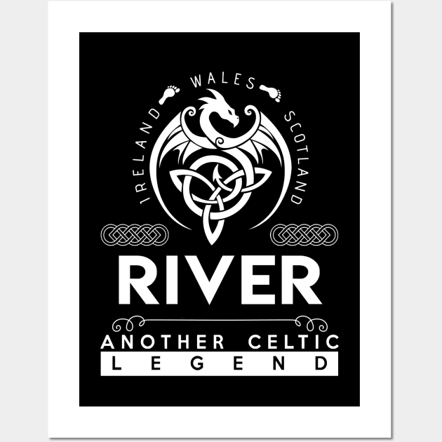 River Name T Shirt - Another Celtic Legend River Dragon Gift Item Wall Art by harpermargy8920